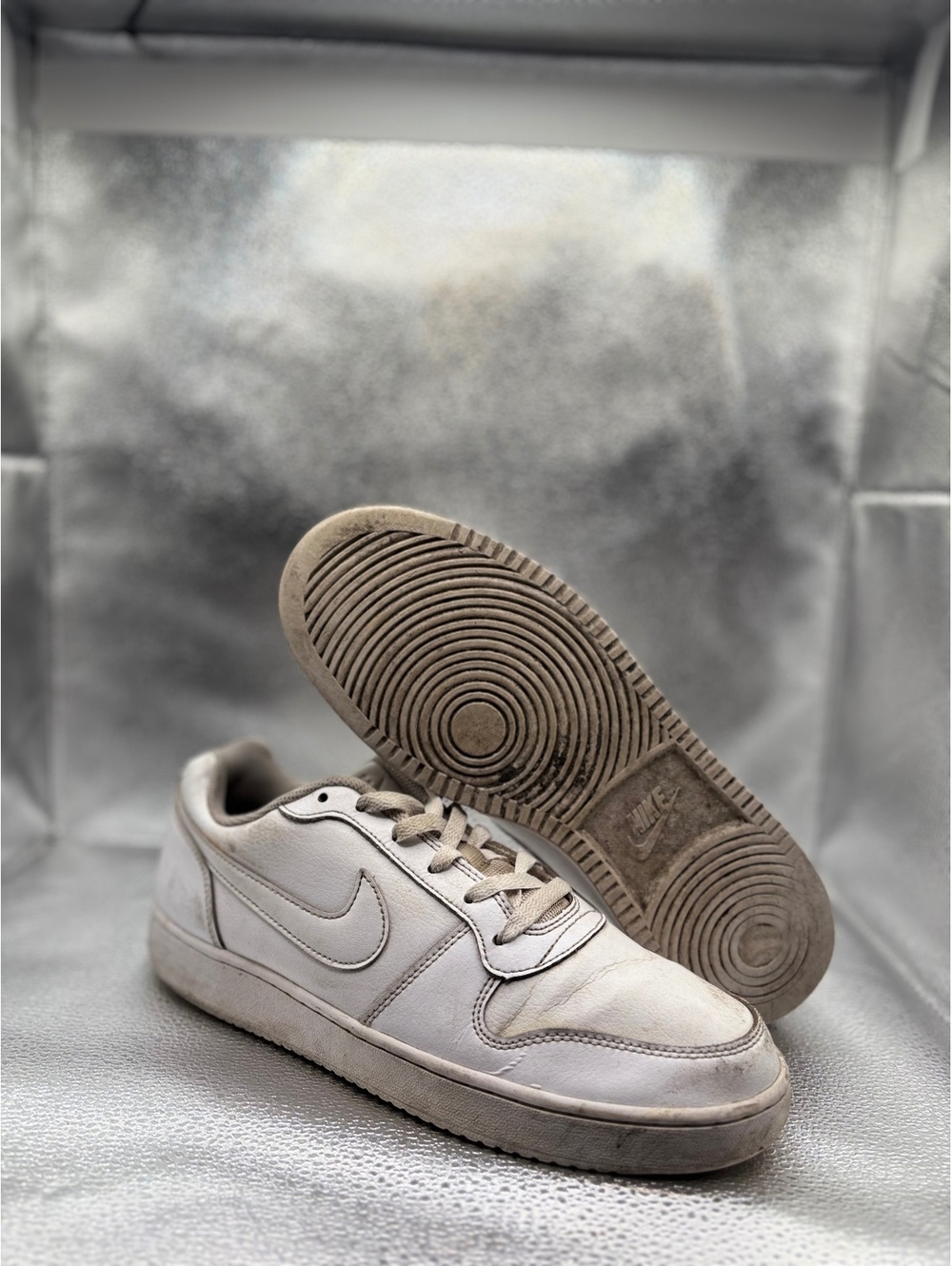 Nike ebernon low triple white